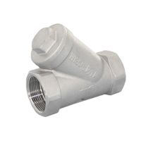 Обратный клапан муфтовый Y-тип нержавеющий, AISI316 DN50 , (CF8M), PN40