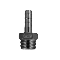 Штуцер елочка нержавеющий, AISI304 DN15 x 20mm , (CF8), PN16