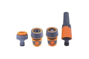 Набор форсунка + коннектор (Ду3/4"), коннектор аквастопом (Ду3/4"), штуцер (5816 F)