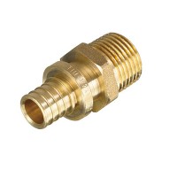Муфта ДУ-16*1/2 нар. PEX под зажимную гильзу 