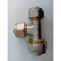 Тройник мп никель Faro перех 6425 STC  