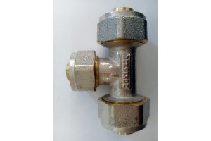 Тройник мп никель Faro перех 6425 STС (20х16х20)